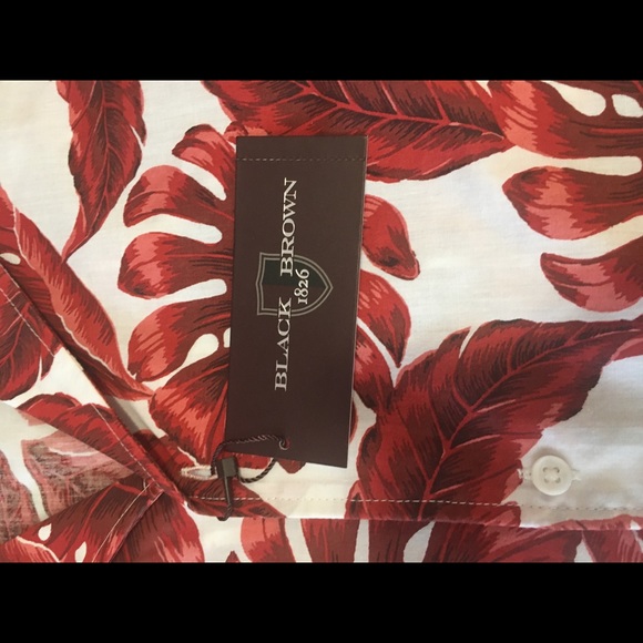 Black Brown 1862 men’s summer shirt - Picture 11 of 14